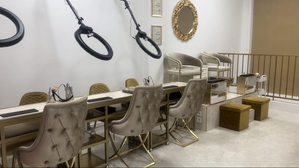 L'intérieur de l'institut SB Academy à Bagnolet, près de Paris