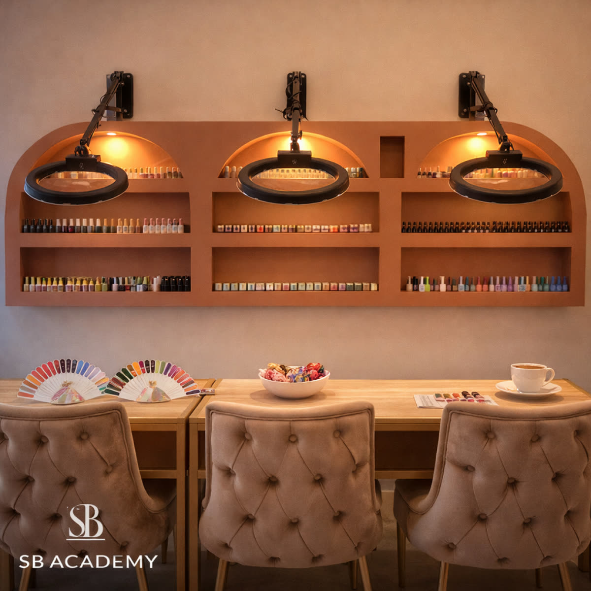 Le bar à ongles de SB Academy à Bagnolet, aux portes de Paris